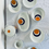 Miniature : RESERVE  Service de table vintage porcelaine pop art seventies -  23 pièces