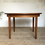 Miniature : Table scandinave vintage en teck ronde