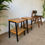 Miniature : Tables de chevet vintage moderniste - le lot de 2  