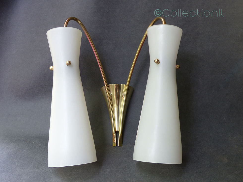 APPLIQUE MURALE DIABOLO italienne, luminaire moderne, lampes en laiton APPLIQUE MURALE DIABOLO italienne, luminaire moderne, lampes en laiton