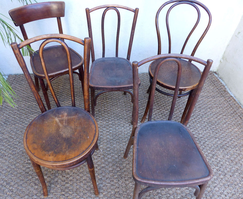 Miniature : Chaise Thonet vintage - 5 disponibles