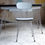 Miniature : Table formica bleu pied eiffel + 6 chaises