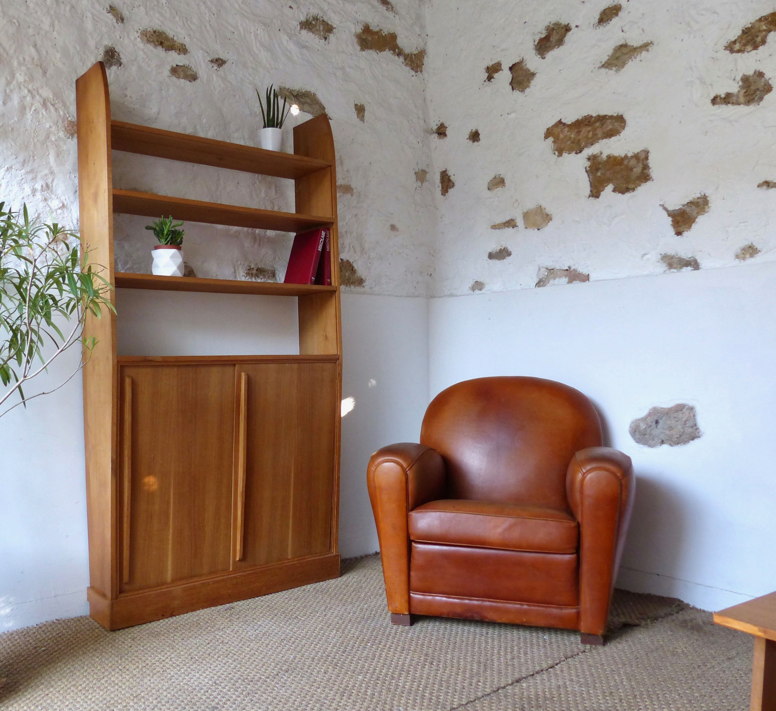 Bibliothèque vintage style Gascouin