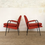 Miniature : Fauteuil vintage metal noir restauré 