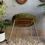 Miniature : Chaise cocktail vintage verte 