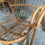 Thumbnail: Fauteuil rotin corbeille vintage (enfant)