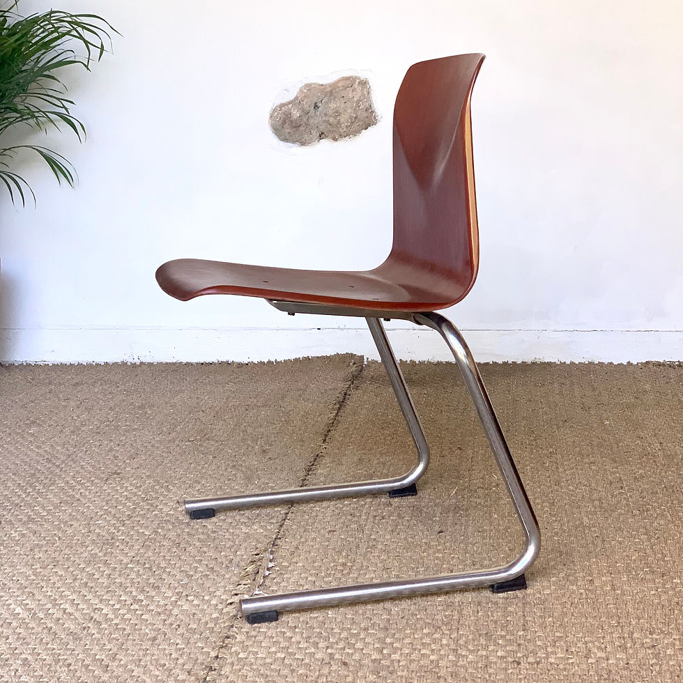 Miniature : Chaise vintage Thur-op-Seat Pagholz