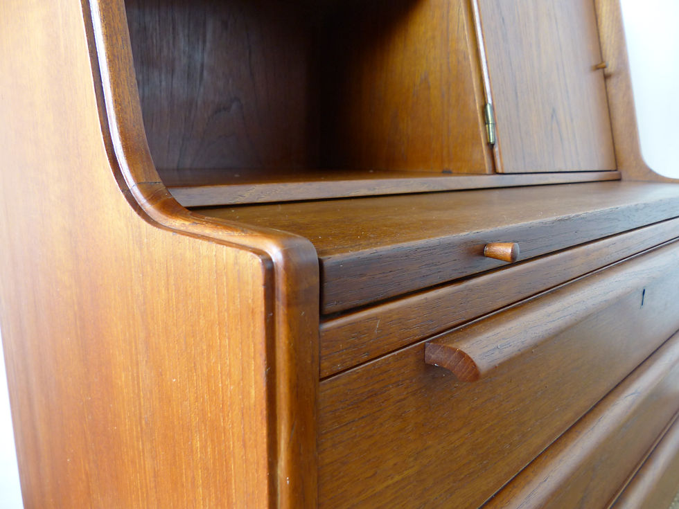 Miniature : RESERVE Bureau secrétaire scandinave vintage- Coiffeuse commode scandinave 