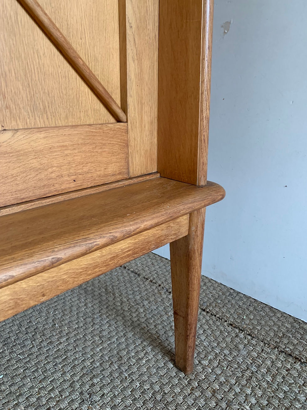 Miniature : Armoire secrétaire penderie commode vintage en  chêne Manufrance