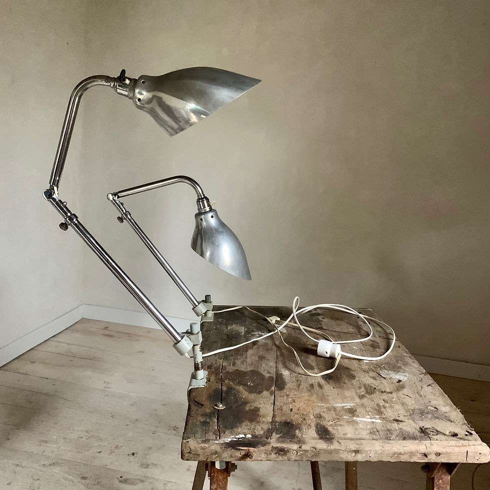 Miniature : Lampe atelier vintage Ki-e-klair - lot de 2