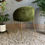 Miniature : Chaise cocktail vintage verte 