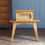 Miniature : Chevet vintage en chêne - Table de nuit vintage