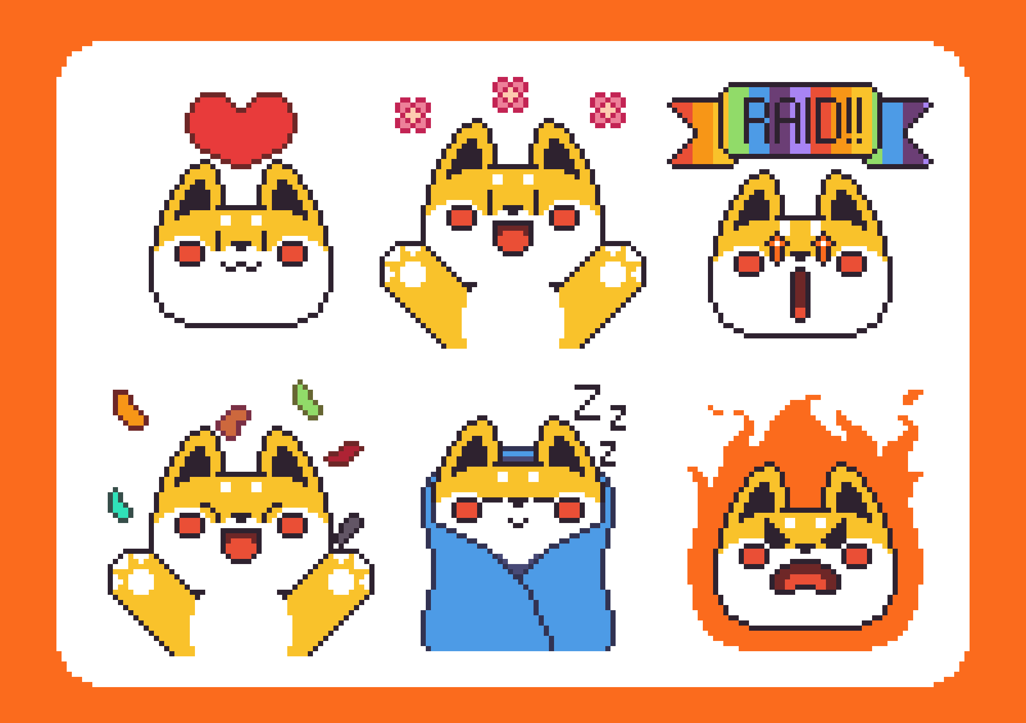 Shiba Inu Twitch Emotes