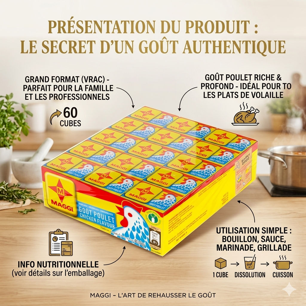 MAGGI POULET 24 x 60 x 10G CARTON