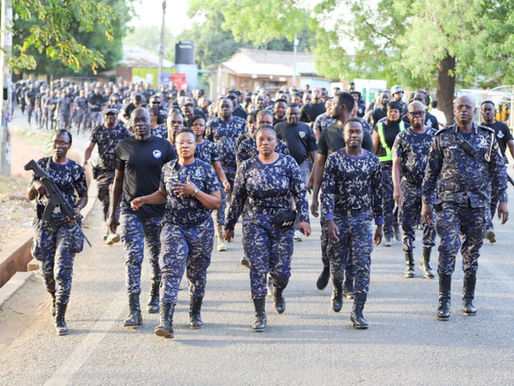 Upper West Police Demonstrate Readiness Ahead of NPP Presidential Primaries