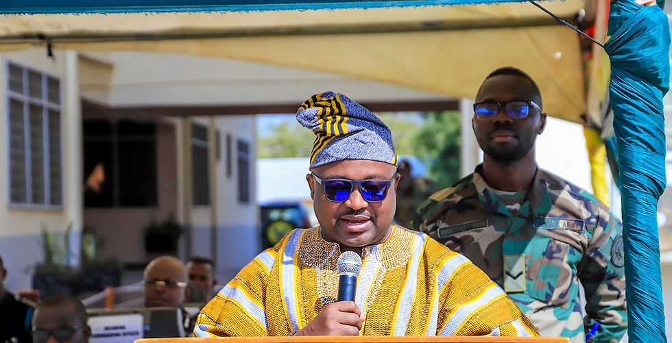 Upper West Regional Minister - Charles Lwanga Puozuing