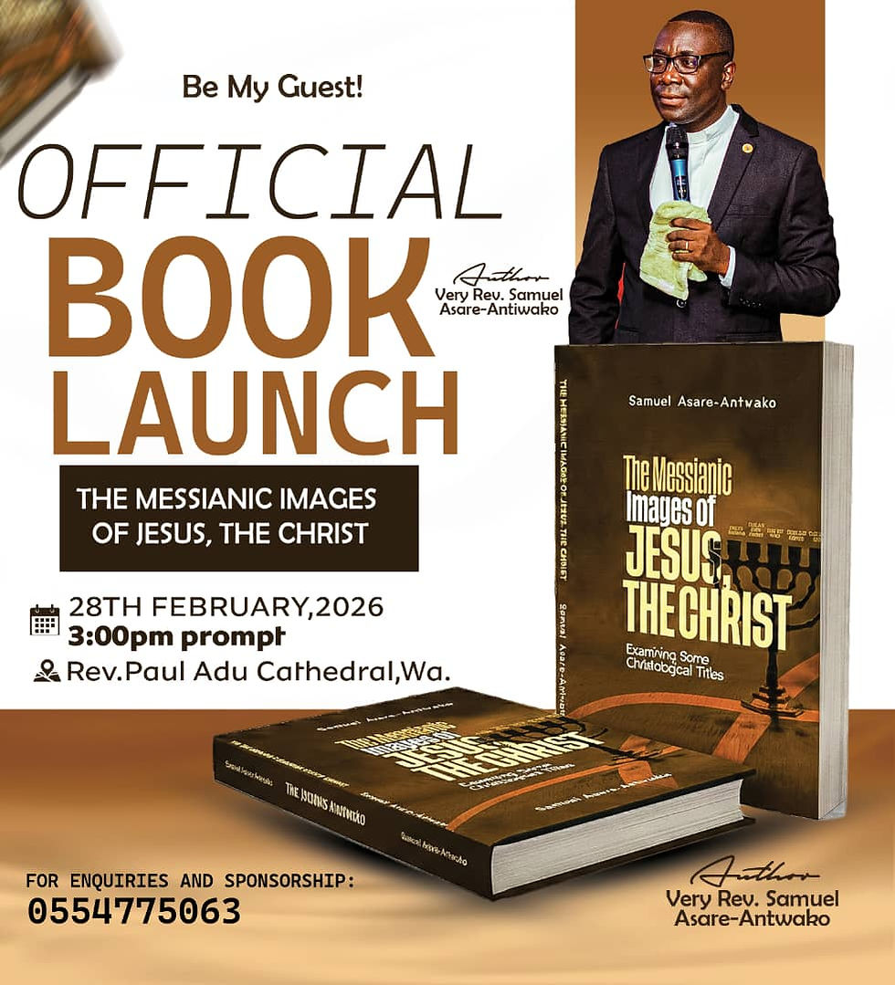 Rev Samuel Asare Antwako Launches new book