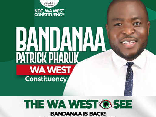 NDC Primaries, Wa West: Bandanaa confident of leading party to 2024 elections