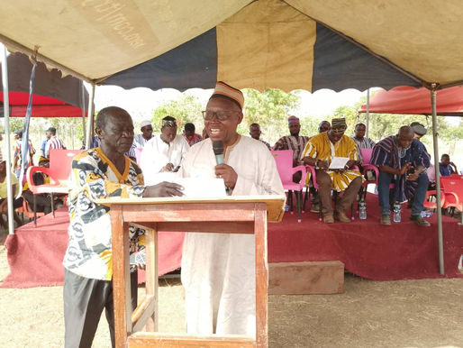 MP for Lawra provides boreholes for his constituents