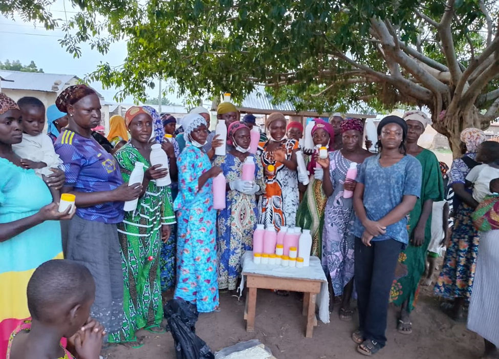 Cross-section of participants in group photo