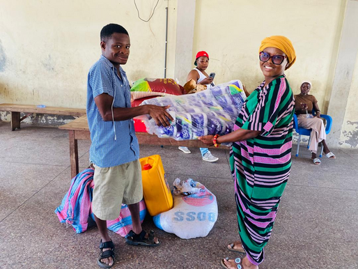 SheEffect Network donates food items to St. Don Bosco Special School