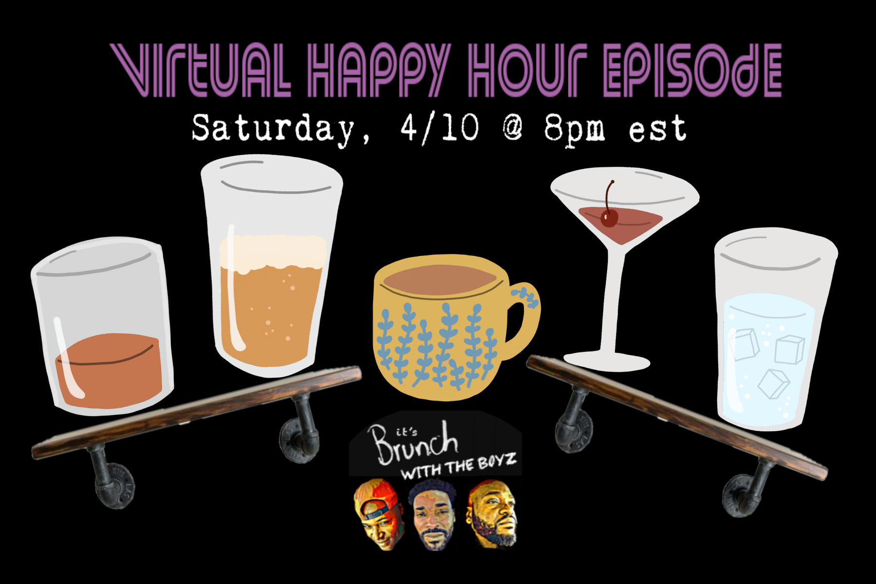 Be a part of it! The Boyz are inviting you to the table for drinks and conversation. See your invite below. CLICK INVITE & SIGN UP NOW!!!! content media
