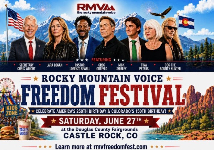 Freedom Fest Draws Crowds to Castle Rock Ahead of Colorado Primary Election