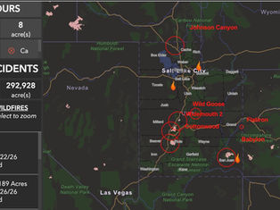 Smoke From Utah Wildfires Reaches El Paso County as Summer Heat Intensifies