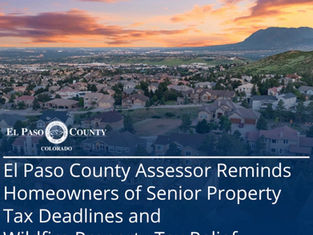 Wildfire Victims May Be Eligible for Property Tax Relief in El Paso County