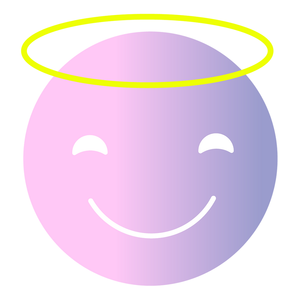Smiling Emoji with Halo