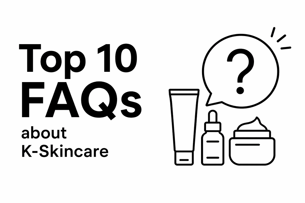 Top 10 FAQs about K-Skincare