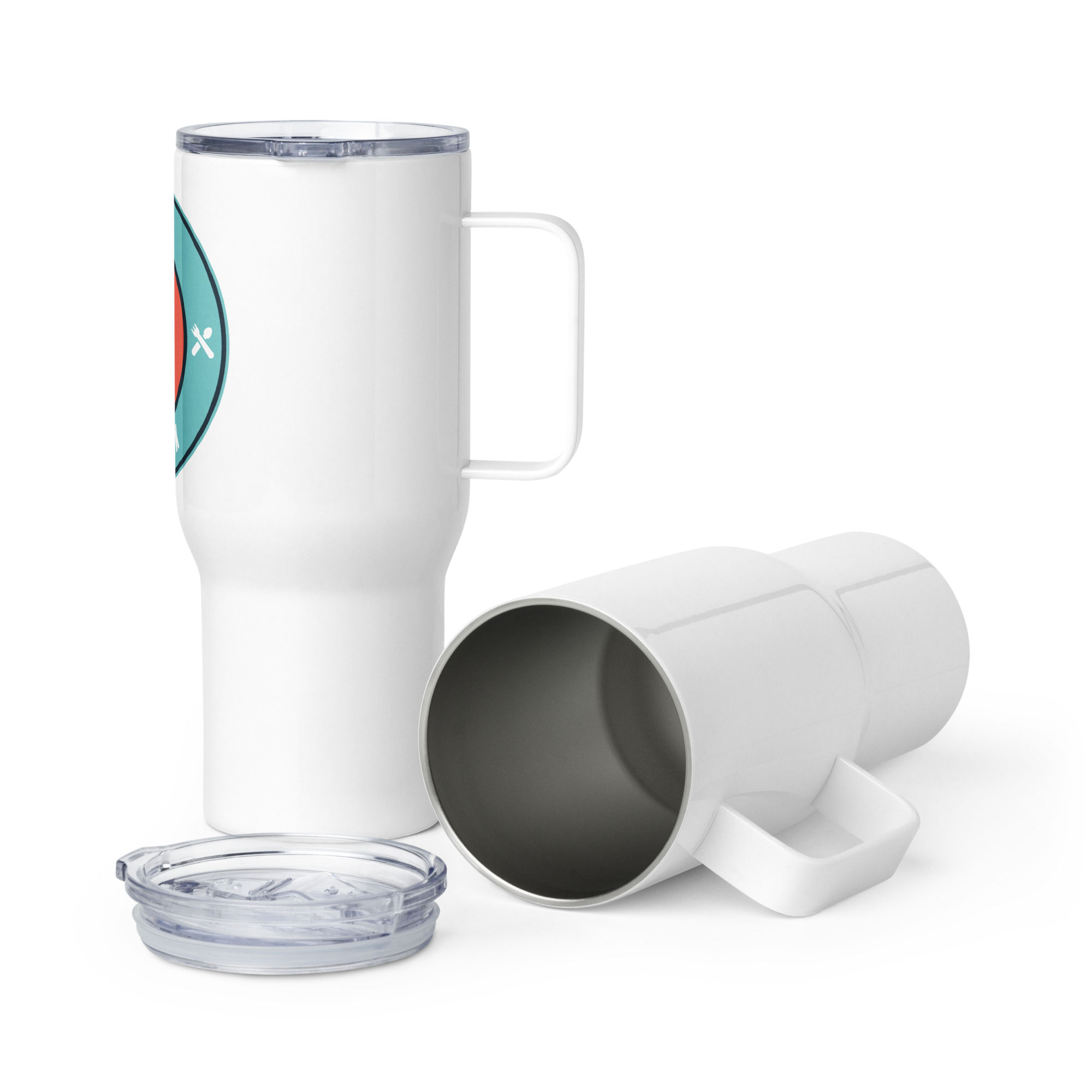 Jax Travel mug with a handle