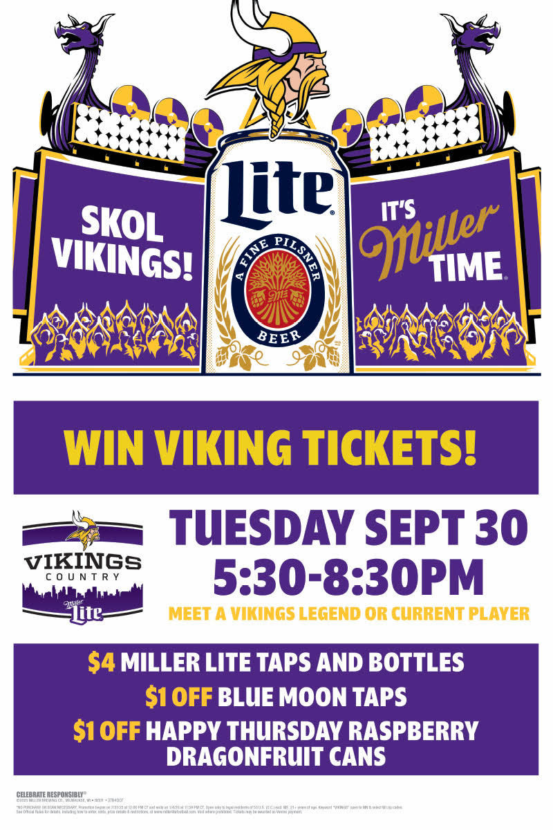 Win Vikings Tickets