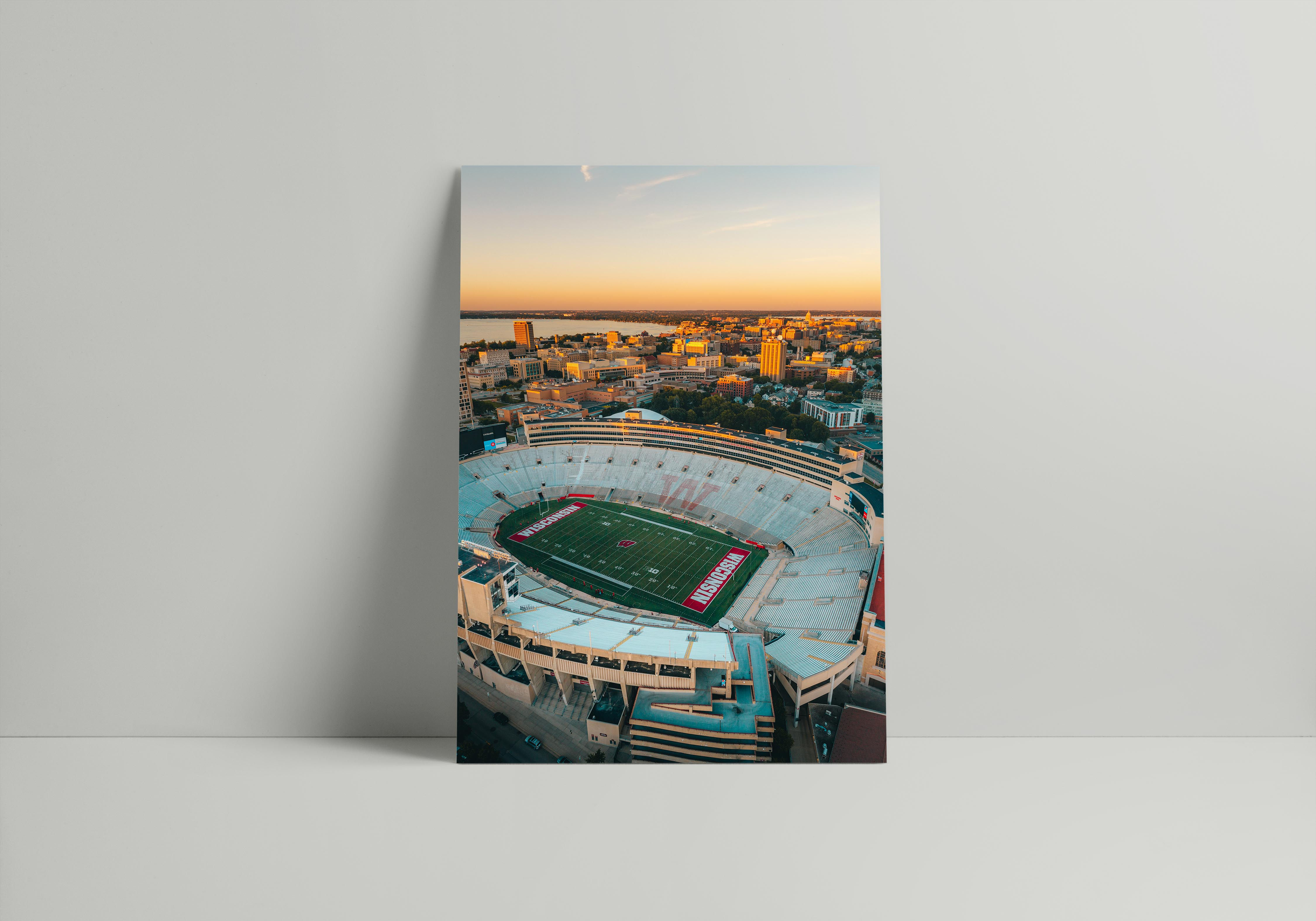 Camp Randall at Sunset