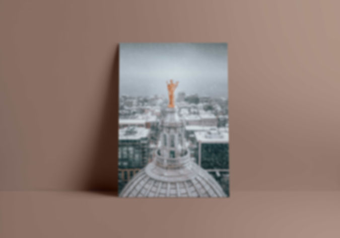 Madison Blizzard and the Capitol Dome