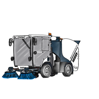street sweeper truck
