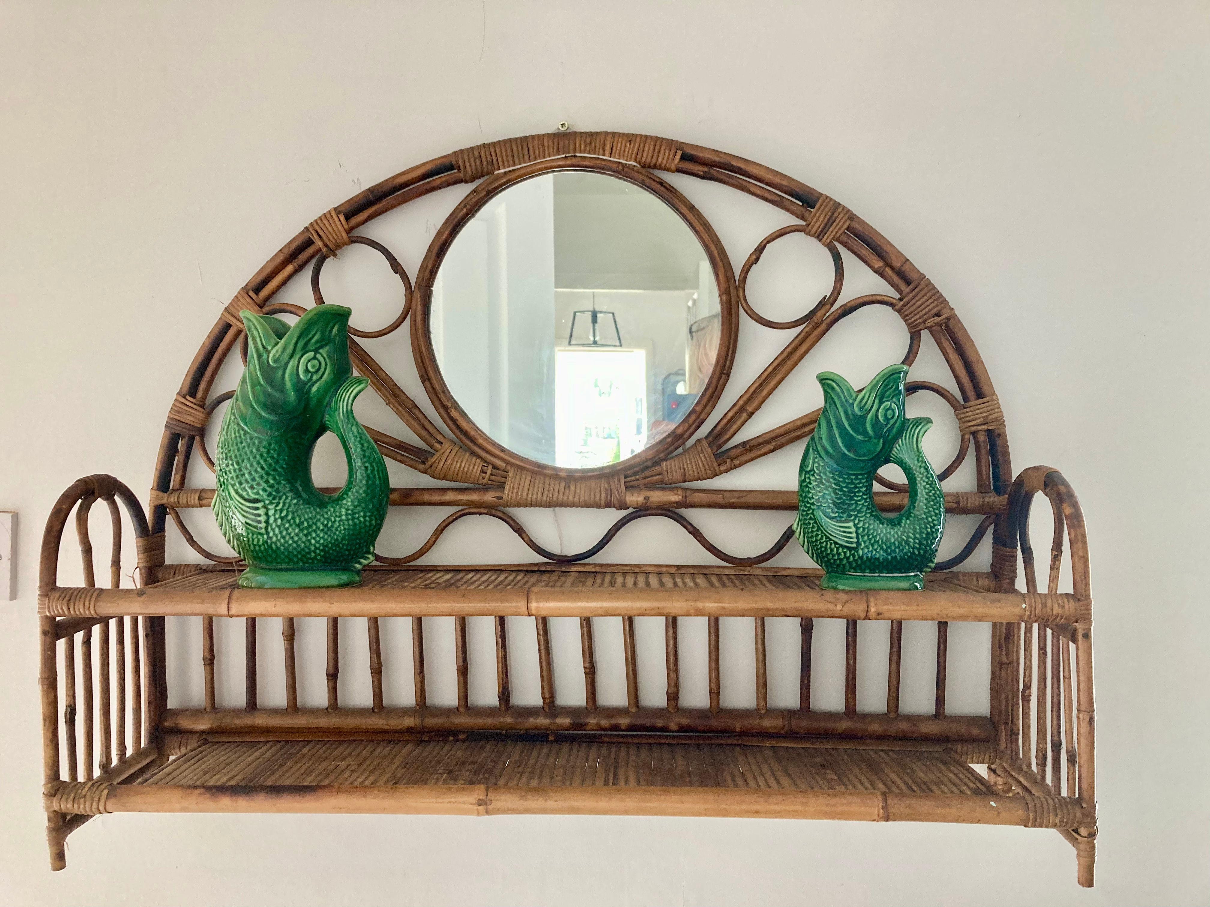 Bamboo shelving 