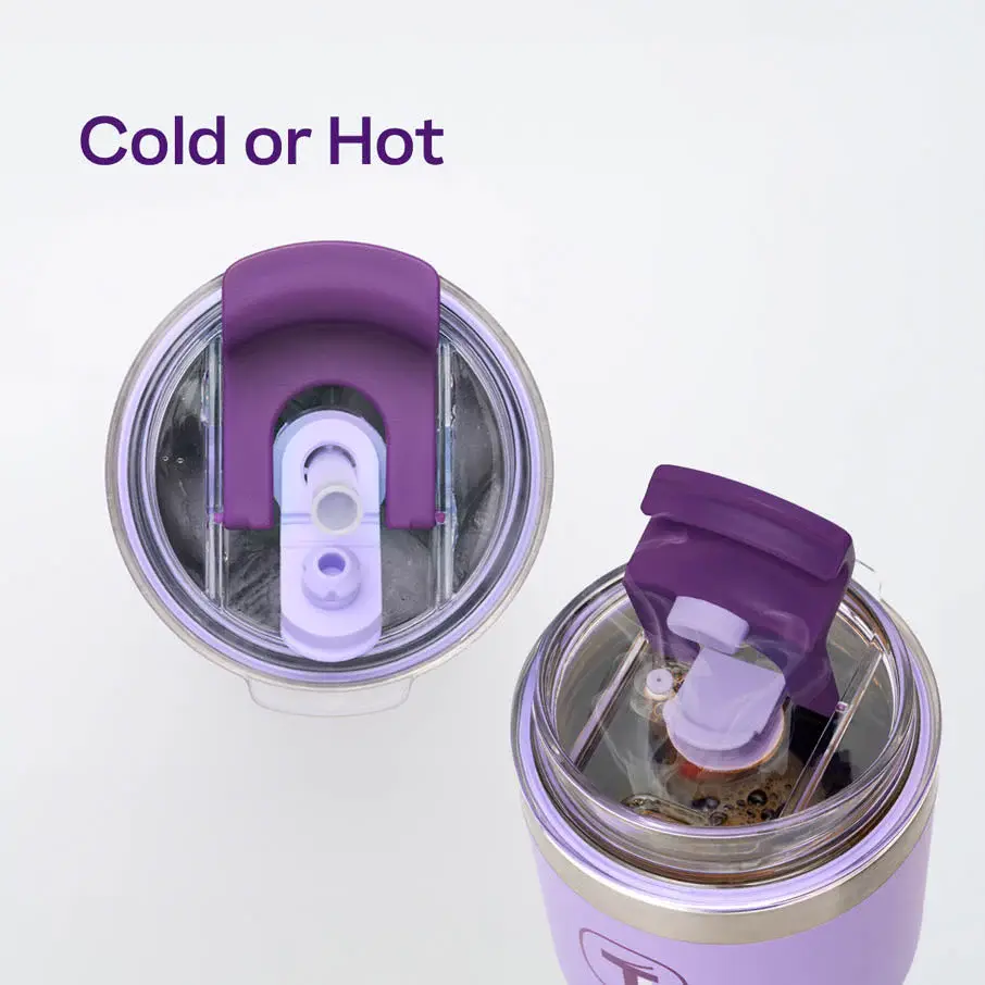 Thumbnail: Tupperware big T Tumbler 37 oz (Lilac)