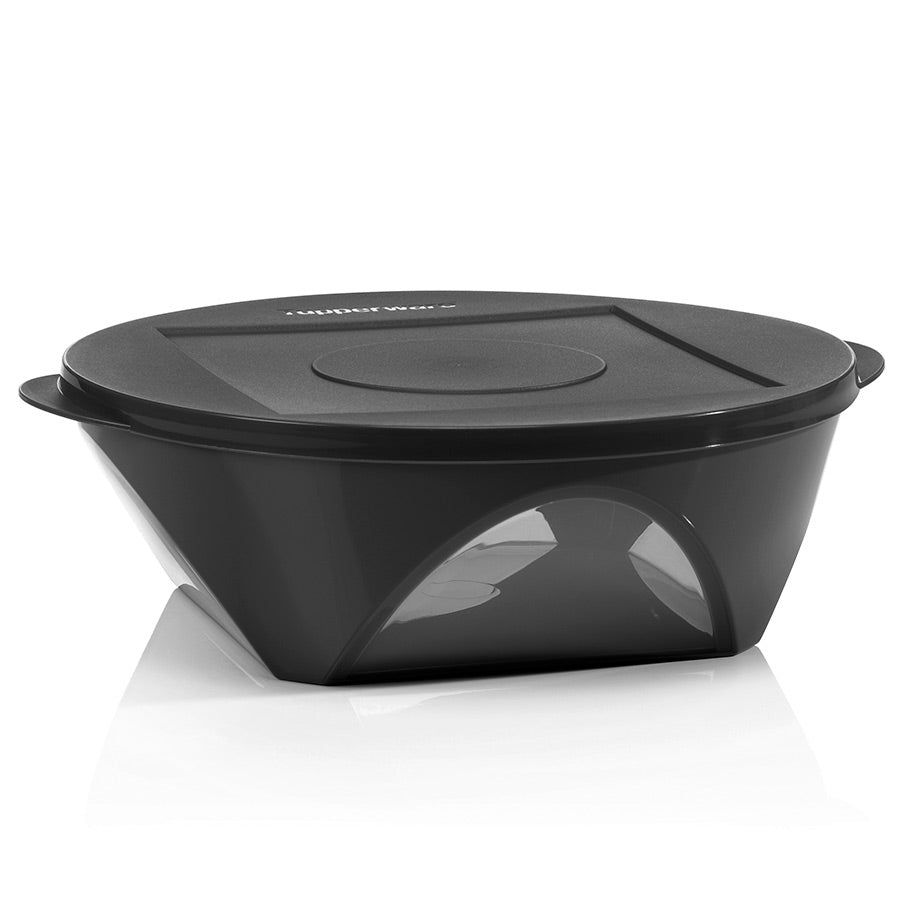 Thumbnail: Tupperware Clear Impressions Serving Set