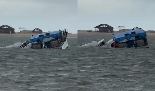 Naufrágio nos lençóis Maranhenses