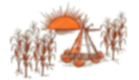 Baumans teepee autum harvest logo