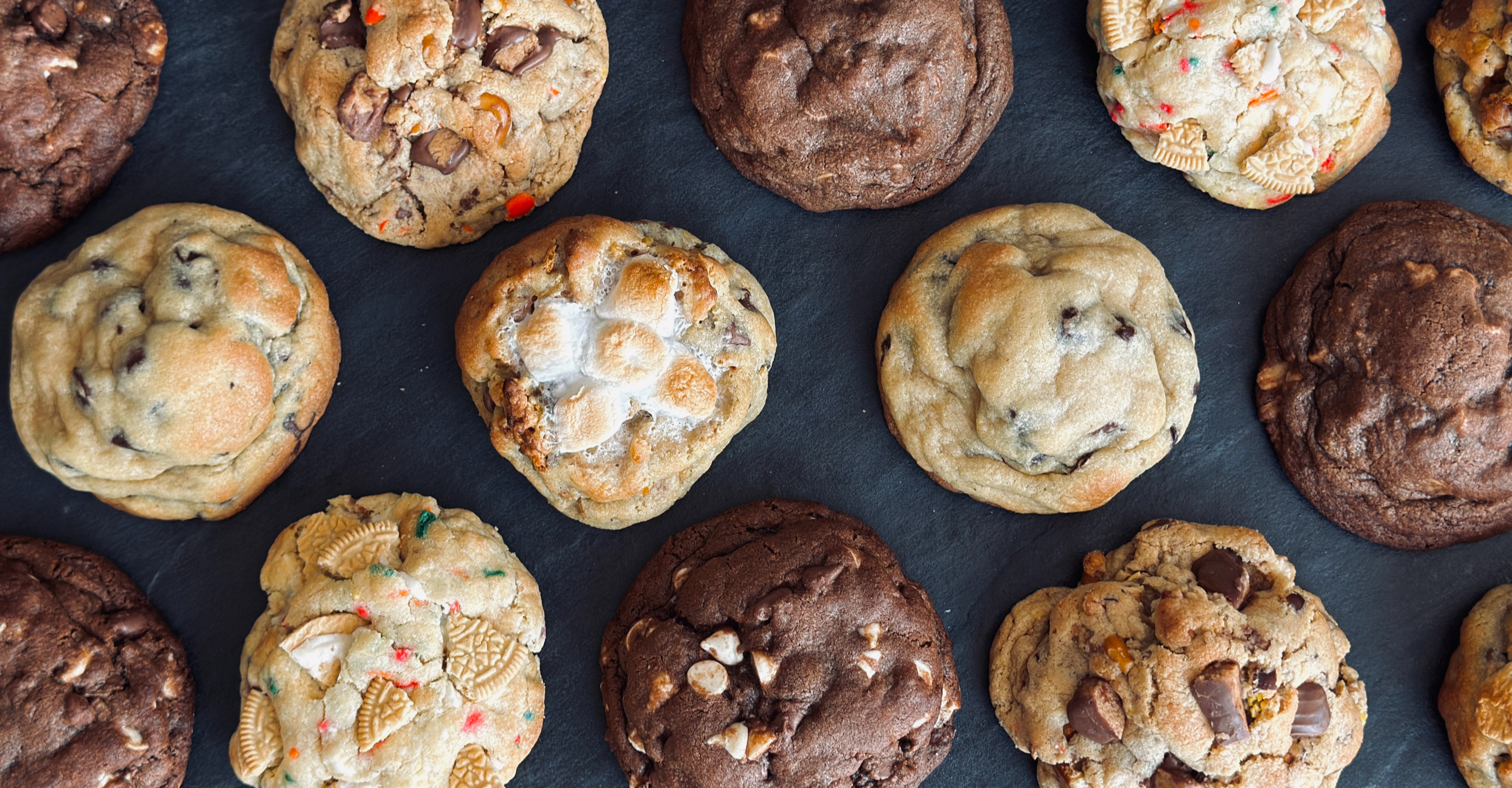 Arranged Food and Objects