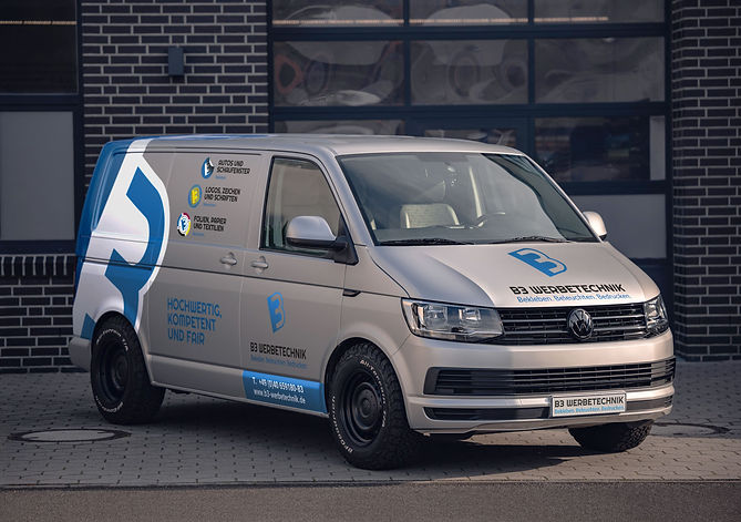B3 Werbetechnik Firmenwagen foliert
