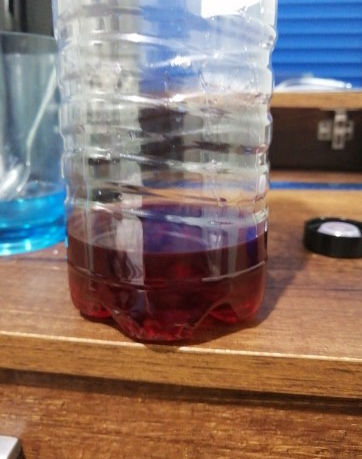Concentración de aguardiente