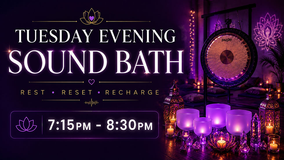 TUESDAY EVENING SOUND BATH with Sharon (1)