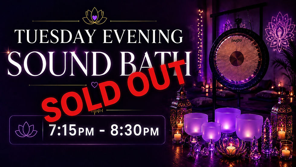 TUESDAY EVENING SOUND BATH with Sharon (1)