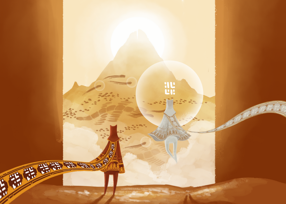 Journey (Video game by ThatGameCompany)