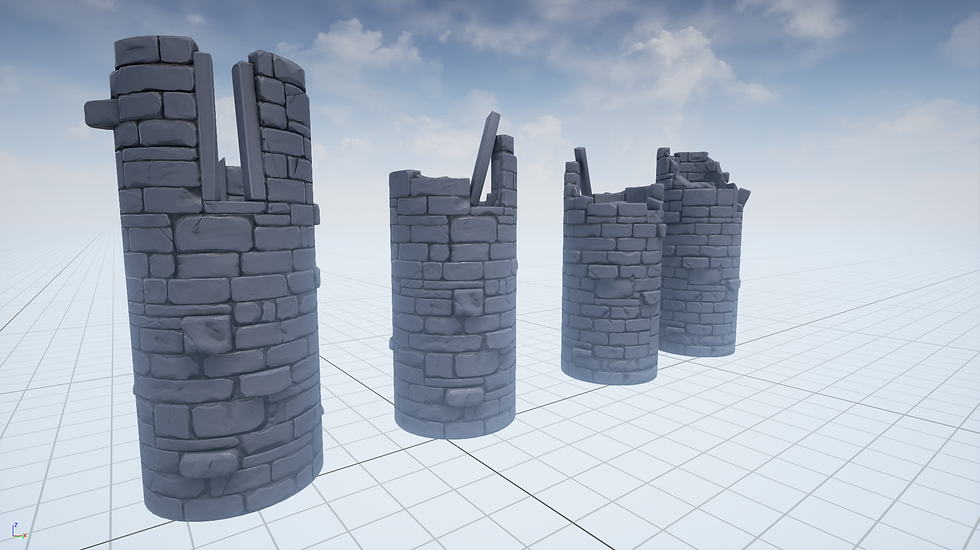 8. Textured in UE4