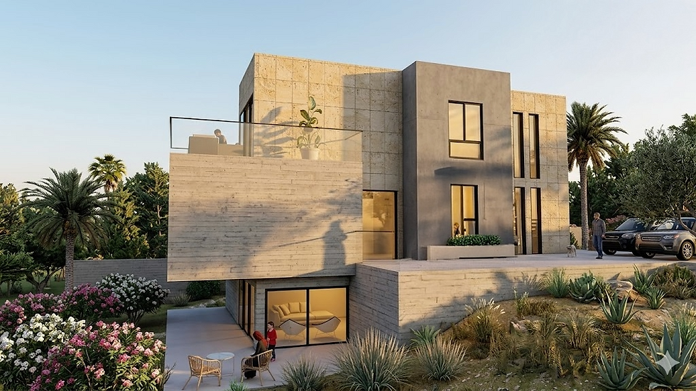 luxury famiy house דו משפחתי באיזור ירושלים אבו גוש