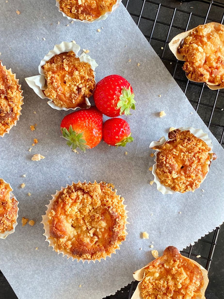 Keto Strawberry Muffin 